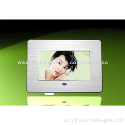 Multifunction Digital Photo Frame with 480*234 Resolution